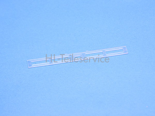 Lamellenhalter transparent 127 mm